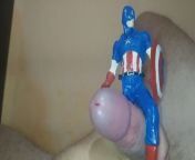 I couldn't take it and had to put Captain America on my dick to get it to harden from sexs@wwwwwwo boys sex girls america new video my porn we
