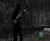 Resident evil 4-Glitch WHAT! happen to you Leon from leon evil