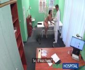 FakeHospital Doctor examines cute hot sexy patient from beautiful cute hot sexy
