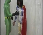 Supergirl VS The Puzzler from fake supergirl girls