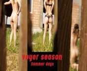 Summer is the voyeur season from hira mani nude sexy