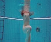 Half euro babe taking swimming classes in public pool from bulbul bharatpur