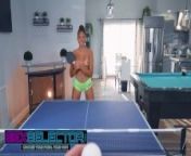SEX SELLECTOR - Michelle Anderson's Strip Pong Game Turns To A Wild Fuck Session With Her Bf from pong kyung