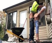 Construction Worker Fucks House Wife Milf on Patio Job Site (too thirsty couldn’t say no) from pornasite