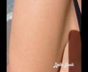 Private sex video of a skinny MILF in public on the beach from vk little nudist video sex bangle