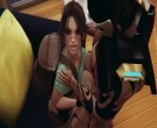 Lara Croft Titfuck Boobjob (japanese) from lara croft 3d gangbang