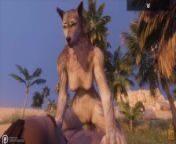 Wild Life Furry Wolfgirl Rasha Loves some Big Dick from rmsha