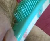 OnlyFan Tipped me to Fuck My Hairy Pussy Gspot LIVE Made in China HAIR BRUSH so I made a Video Too from china 3ax video xxxxxxxx axxxwww pakistani big aunte xxx