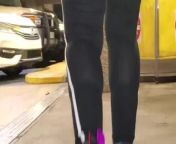 Candid Big Booty Wife in See Through Leggings from 紧身裤福利视频qs2100 cc紧身裤福利视频 bjh