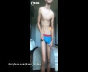 Barley Legal Young Twink Boy strips and gets naked for TikTok! from xivideos gay teen korean webcam