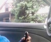 BBC Dick Flash! Stroking in Car during Quarantine gets Caught! from scir