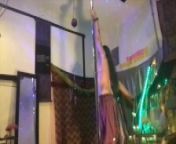Veiled Arabic Goddess Belly Dancing Striptease & Pole tricks from arab girl belly dance