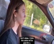 SLUT MAKE BLOWJOB IN THE CAR, TREASON HER BF WITH SUBTITlES from rina ray bf xxx phoian sex rum video 3xxx pileboy 3gpmwpornwab