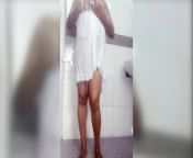 Sri lankan sexy bath with under skirt | යට සායක් ඇදන් නාන ශානි අම්මො ඒ ආර්තල් එක from sexy bhabhi dever boobs