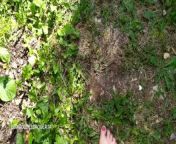 I walk barefoot in the grass in public and show you my dirty soles from arabic candid asa foot mmm