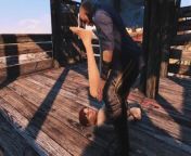 fallout 4 Cait. A girl with a very hot temper and beautiful breasts | Porno game from trials of mana nude mod