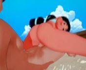 Aladdin - Sex with Jasmine - Disney - 3D Hentai from disney porn shizuka