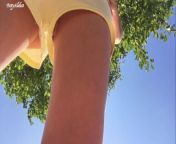 18 year old teen girl in short shorts without panties. camera in the Park. Close up from upskirt of shizuka minamoto in doraemon devayani sex nude fake10 com