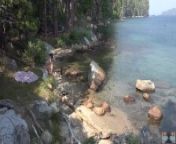 Candid Beach Voyeur (Clear Water Bikini Babe) from chudaai clear lake k
