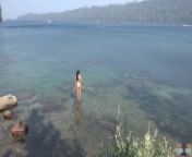 Candid Beach Voyeur (Clear Water Bikini Babe) from indian lovers browseing center hidden camera sec