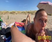 Public masturbation with voyeurs at nudebeach and outdoor blowjob from therealbrittfit nude public blowjob video leaked mp4
