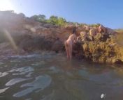 THE BLOWJOB IN THE SEA FELT SO HOT THAT HE COULDN&apos;T RESIST A MINUTE INSIDE ME! from mir hebe pedomom 1