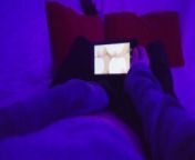 Redhead Girl masturbating watching lesbian Hentai uncensored when parents are in home from porono nya rwanda