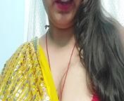 Horny bhabi showing boobs and pussy hole from debar bhab