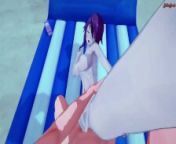 Rosaria gets fucked at the beach from your POV - Genshin Impact Hentai from msrosaria