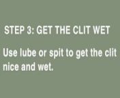 How to make yourself her SQUIRT- 6 step TUTORIAL from how to make blututg fan