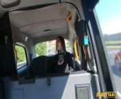 Fake Taxi Sabien Demonia in Fishnets gets fuck by a big cock with her big natural tits out from deborsi