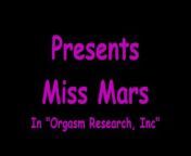 Miss Mars Submits Her Body To Science for Orgasm Research by Doctor Tampa & Nurse @ GirlsGoneGynoCom from miss suno del perro