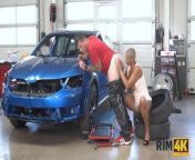 RIM4K Car mechanics anus is tongued by a sexy short-haired beauty from and girl xxx short sexy videomay super girl form chaina songllege sex wapcina sex