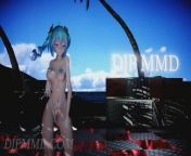 Miku- Secret Number - Got That Boom - Day Beach Lounge Stage 02 Fixed CAM 1279 from hatsune miku kagamine rin mmd sex