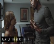 Family Sinners - Isiah Maxwell Fixes His step-Daughter&apos;s  Destiny Cruz Sink & Fucks Her On A Table from pia marz