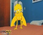 ADULT LISA SIMPSON PRESIDENT - 2D Cartoon Real hentai #2 DOGGYSTYLE Big ANIMATION Ass Booty Cosplay from 2d jpg