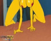 ADULT LISA SIMPSON PRESIDENT - 2D Cartoon Real hentai #2 DOGGYSTYLE Big ANIMATION Ass Booty Cosplay from 14 simpson bar