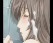 Hentai Bathtub Romantic First Time Sex Of A Cute Couple from hentai blooding for sex