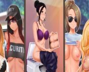 The porn anime game BustyBiz! Trying to play! | video game from shool