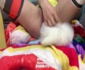 White tail, adult toy masturbation from xiaowunv