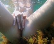 Slim girl swims naked in sea and masturbate her pussy from nude oceane dreamsww aditi sajwan xxx imej hd com