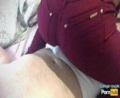 Dry humping in tight jeans cum in pants from a lap dance from lap an sex