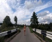 Naked girl on the bridge from ntdism