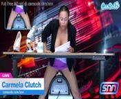 News Anchor rides Sybian naked on air from wwe rachana maurle news anchor sexy news videodai 3