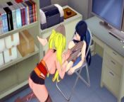 NARUTO Sexy jutsu for Lesbian fun with Hinata (3D HENTAI) from mir hebe nude 123