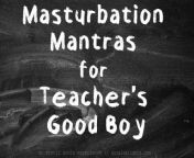 JOI Masturbation Mantras for Teacher&apos;s Good Boy || XXX Erotic Audio with Aurality from jerk saali and didi xxx sexy video we com rekha sex mpg