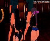 Aerith and some guys get a sucking and fucking sex party going at Tifa&apos;s bar from final fantasy aerith x tifa