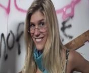 Net69 - Hot Dutch Hot Blonde In Glasses Enjoys Pussy Fingering And Hard Anal Sex from nf69