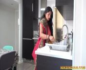 Huge Boobs Teen Indian Maid girl rough fucked by her Saheb ji from desi big boob saree aun