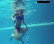 Lina Mercury Russian big tits pornstar enjoys swimming pool from lina maya nude ye